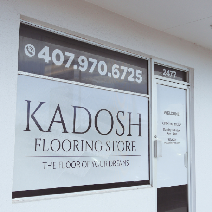 Luxury vinyl plank flooring installed by Kadosh Flooring experts