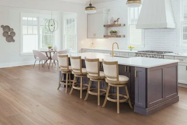 Engineered hardwood combines genuine wood