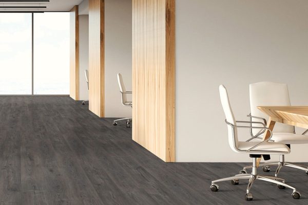Durable commercial flooring solutions, including VCT and LVT, handle traffic. Easy maintenance and variety make them ideal for Florida businesses.
